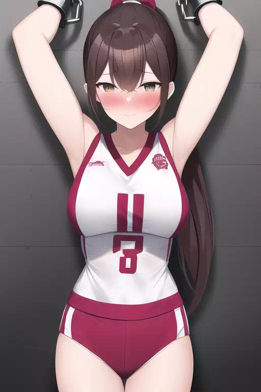 体操着の少女その3