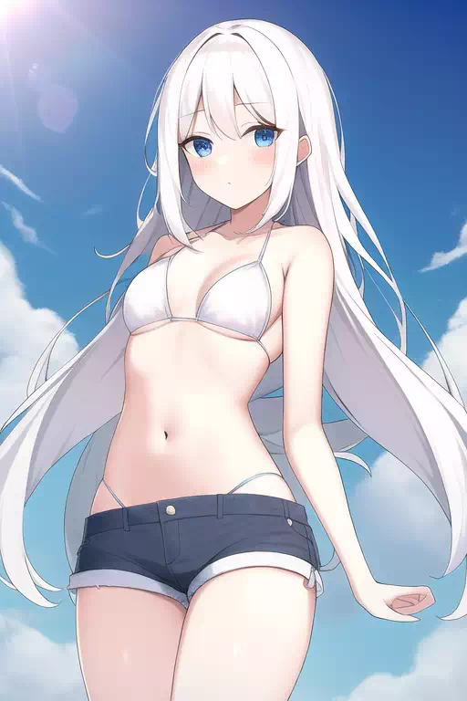 白髪少女その4