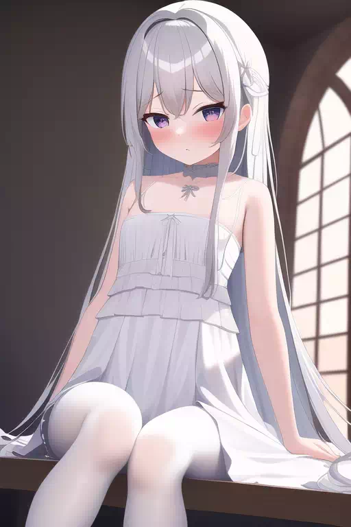 銀髪幼馴染