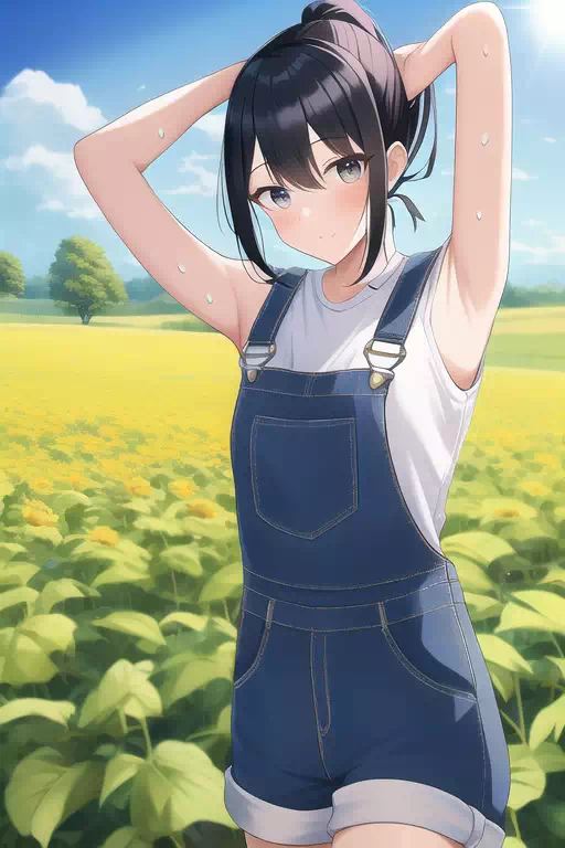 黒髪の少女その１