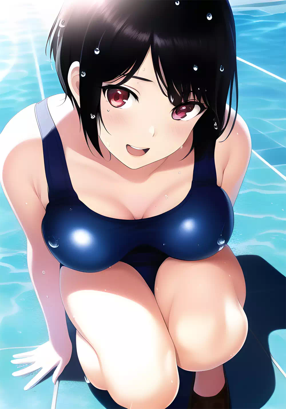 スク水天崎美姫