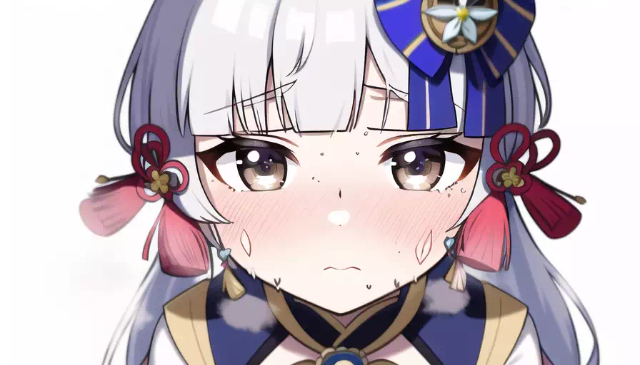 AI繪圖#神里綾華四連拍