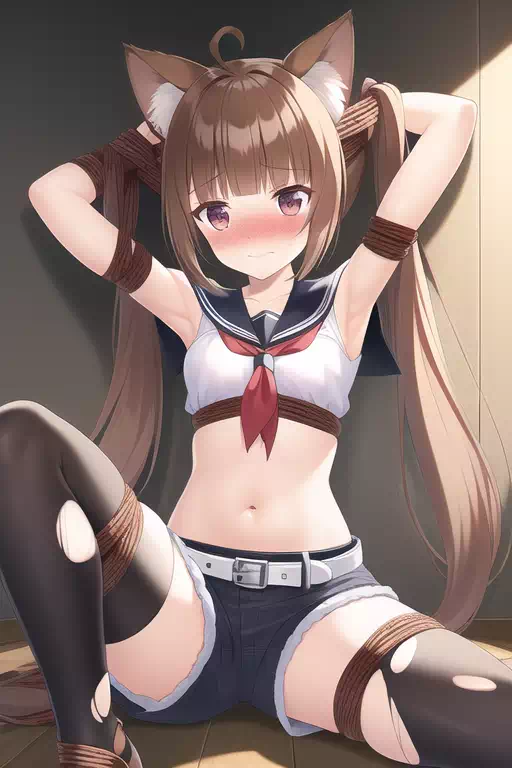 ?服野生AI 1.0（猫娘拘束向）