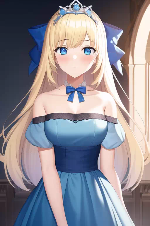 碧眼のお姫様