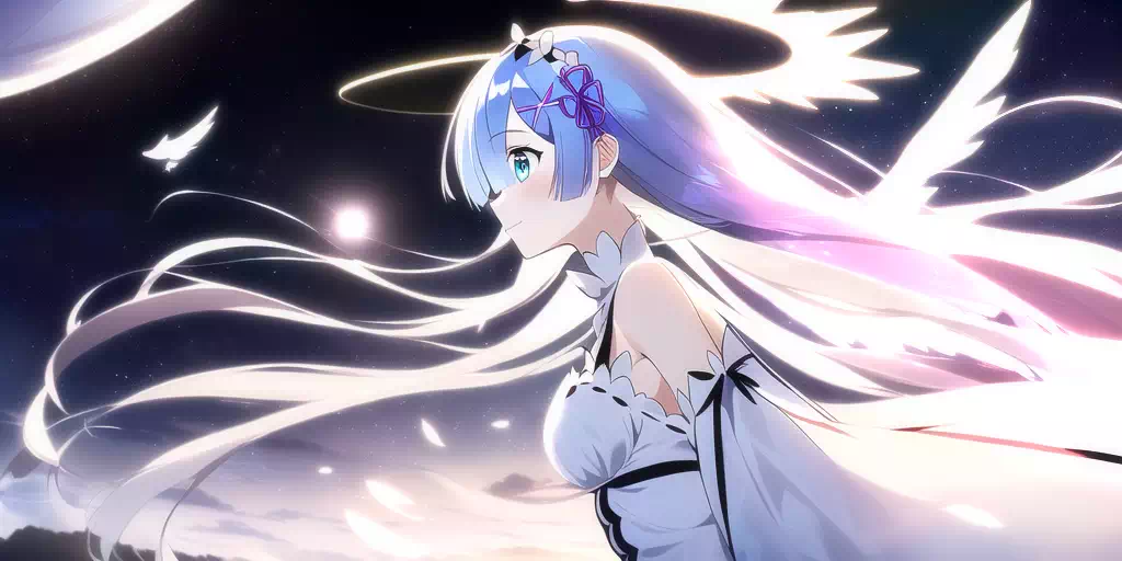 大天使レム　(3枚組)　サイズ1024&times;512