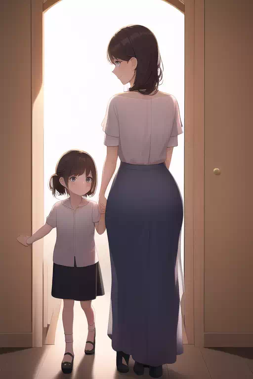 【NovelAI】Mother & daughter (2)