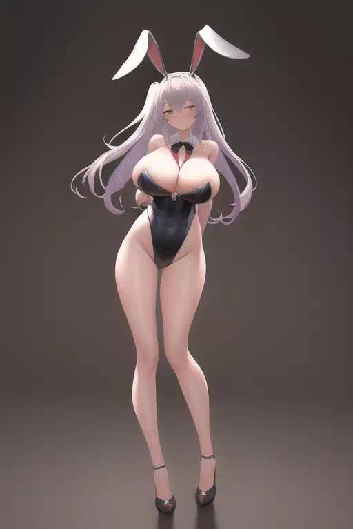 巨乳 全身像 兔耳娘 ??