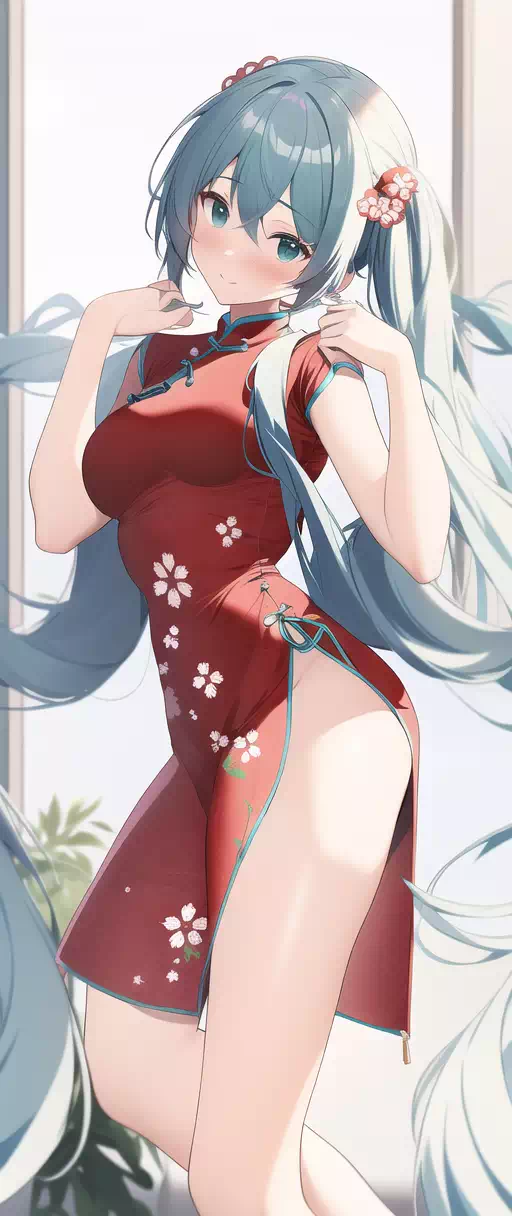初音ミク by NovelAI