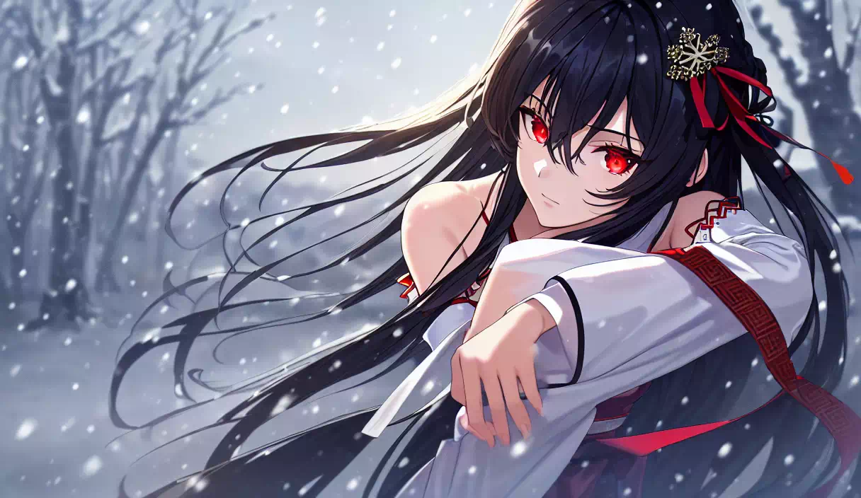 [AI Art] 超?美中国?凛冬少女（2）