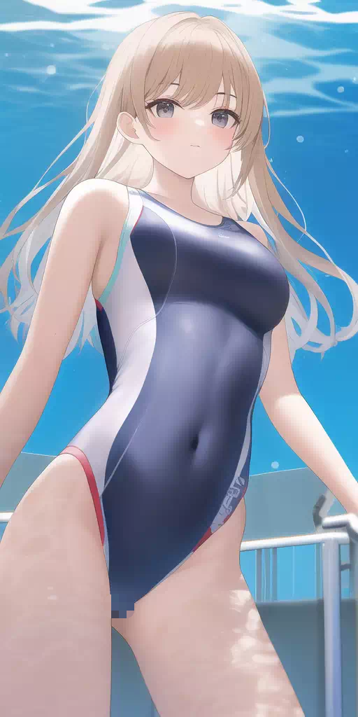 NovelAI – 競泳水着サンプル
