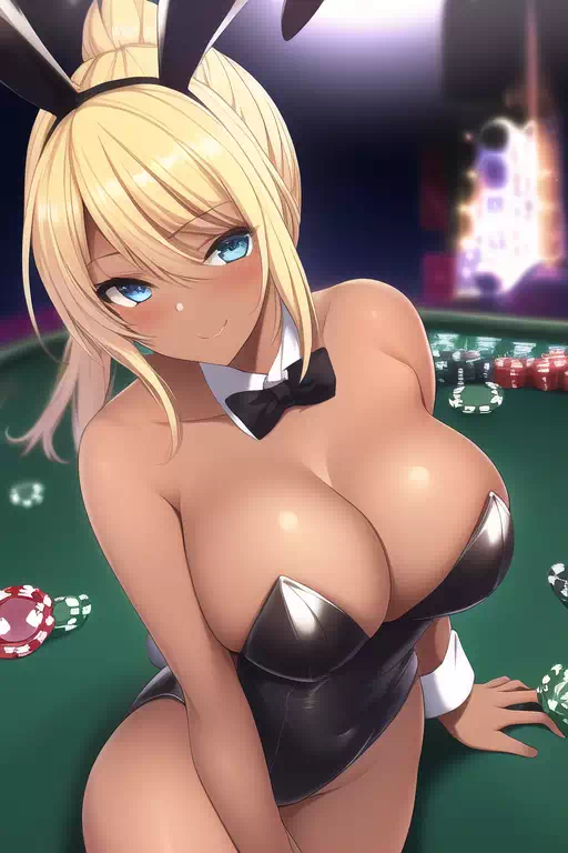 バニー黒ギャル