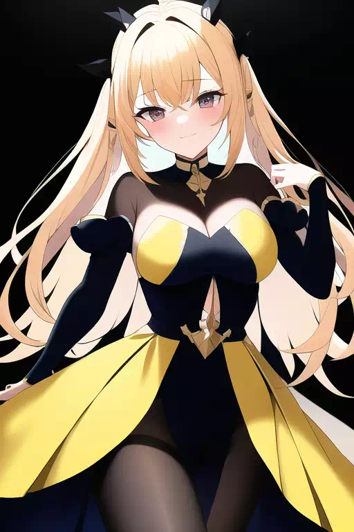 悪堕ち魔法少女(黄色い子)2 AI