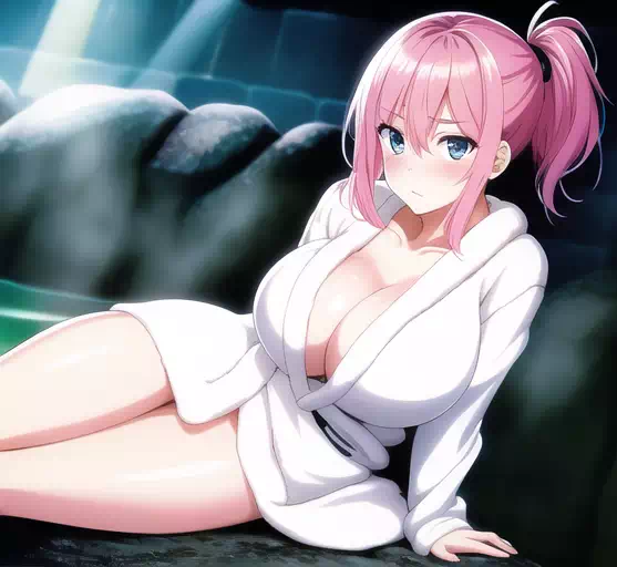 Bathrobe in Hot springs again