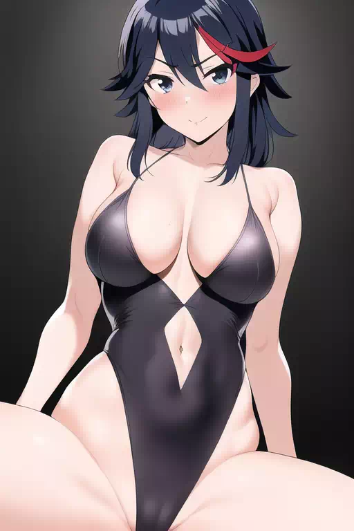 ：)
