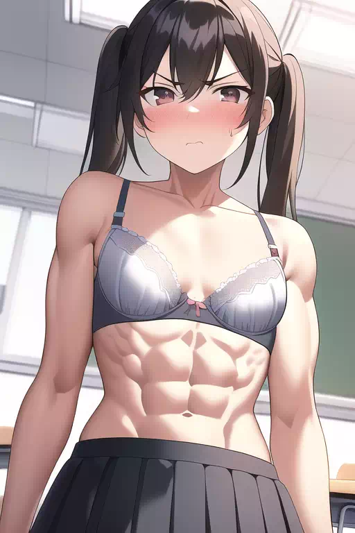 【AI】「着替え中だ！　見るなバカっ！」