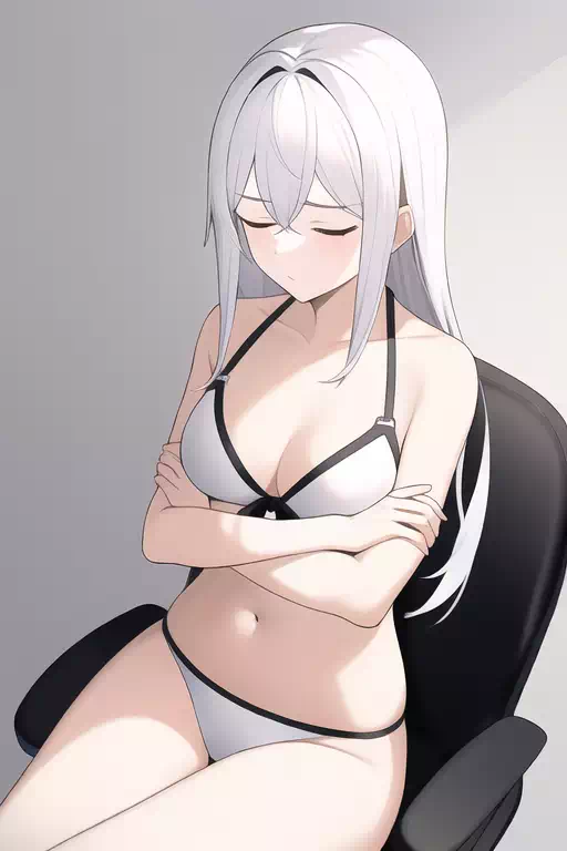 白髪の少女その11