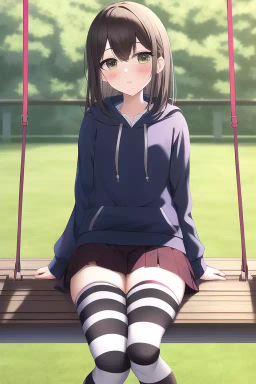 パーカー 少女その4