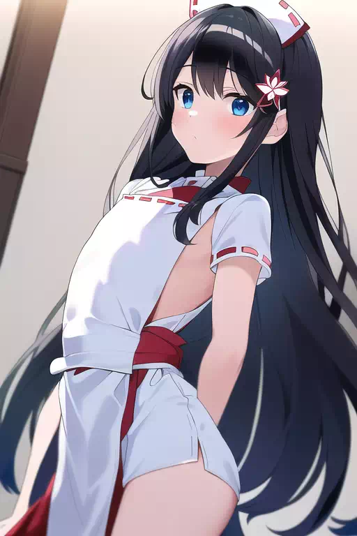 巫女+ナース男の娘