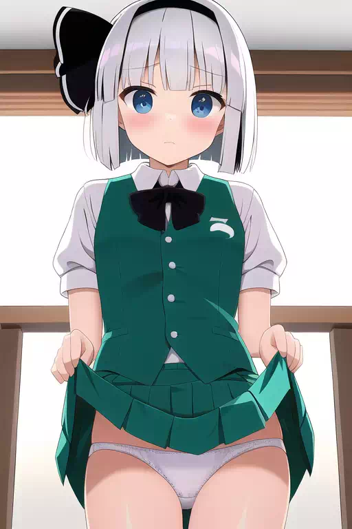 【AI】魂魄妖夢たくし上げ