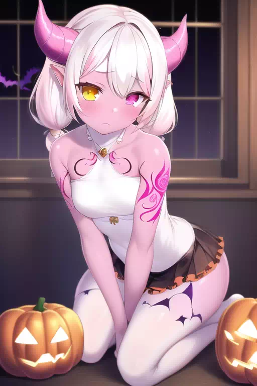 ピンク肌ちゃん 4《ハロウィン》