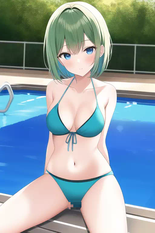 緑髪の少女その5