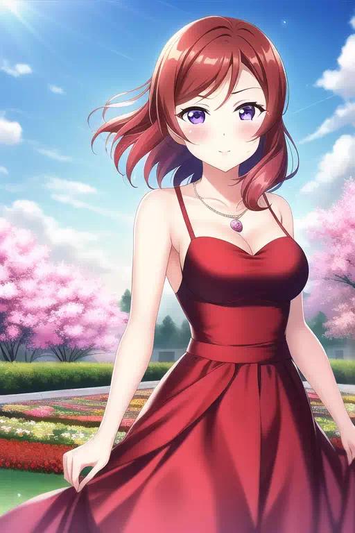 西木野真姫　ドレス姿
