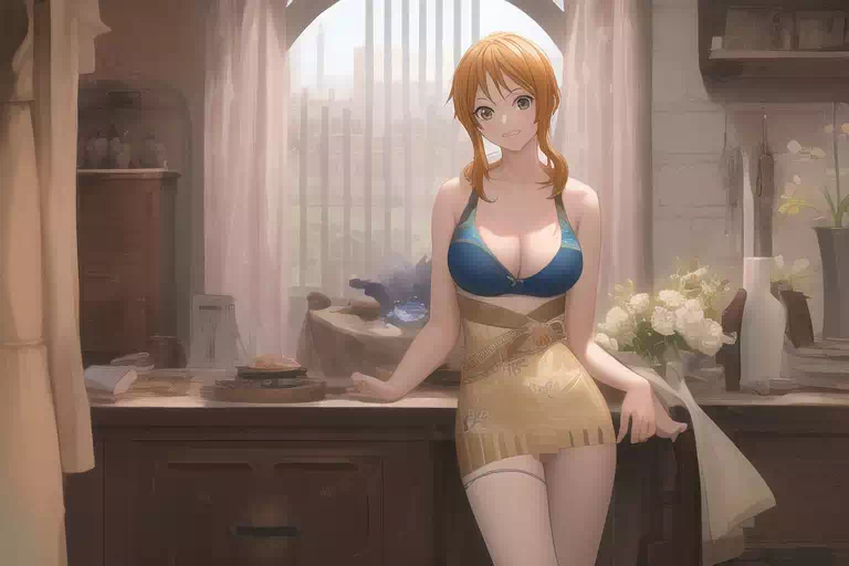 アラバスタでナミと生活する