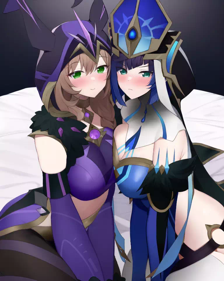 Fatui Costume Lisa and Yelan