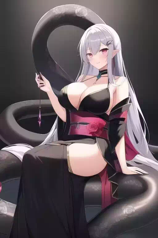 着物ラミア by Novel AI