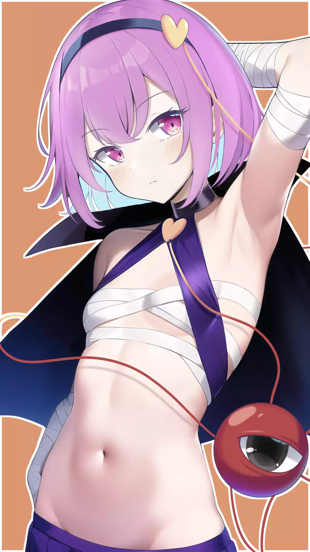 ハロウィンさとり様（スカート脱いだ差分付き）