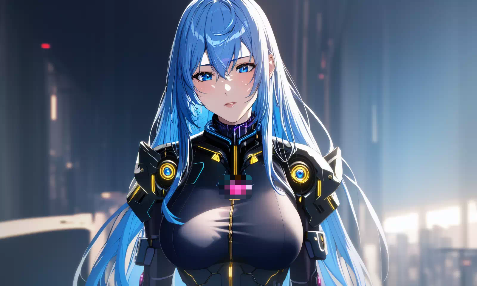 blue