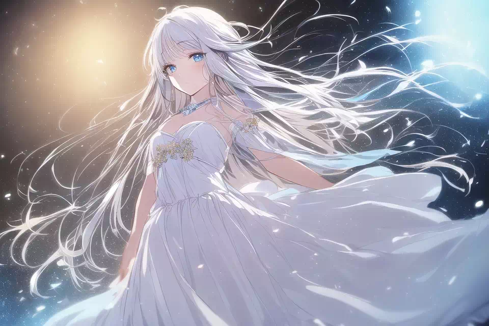 神々しい少女