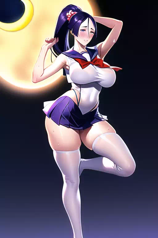 月の光に導かれてしまった頼光さん