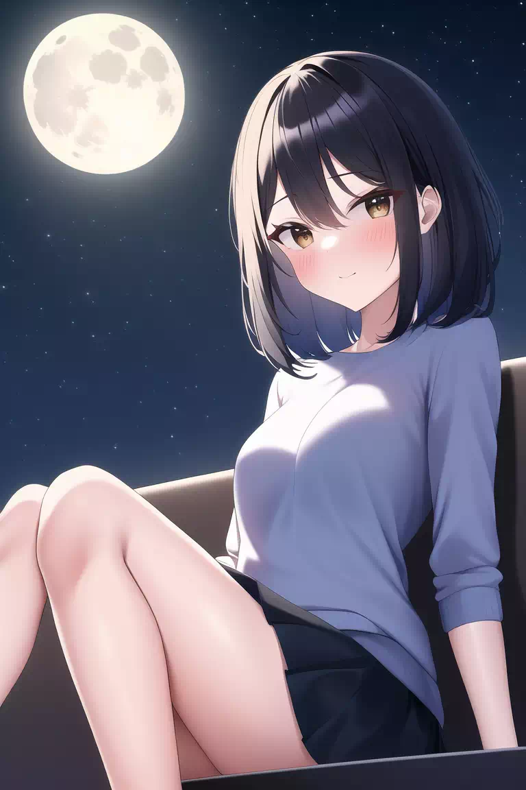 月が綺麗ですね1
