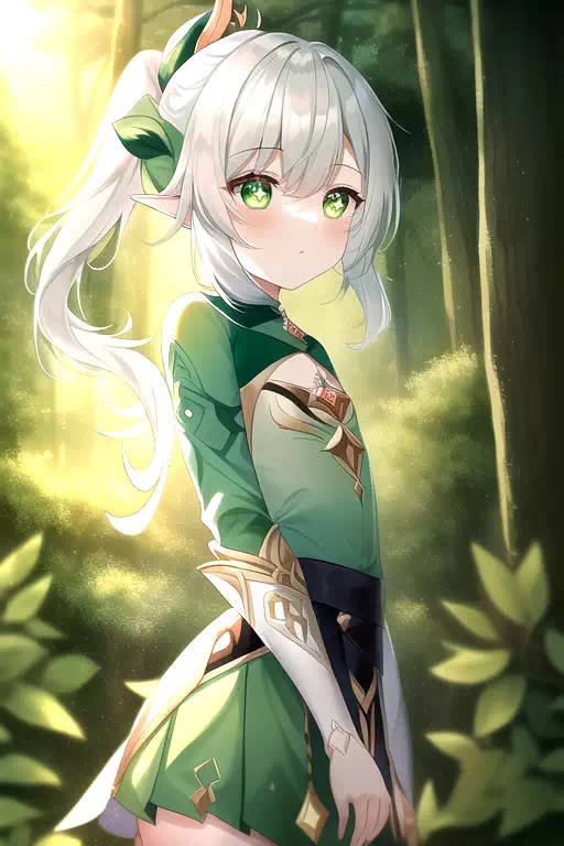 ナヒーダちゃん　実装記念イラスト
