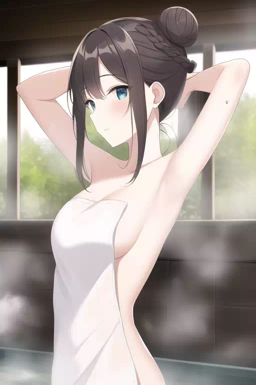 黒髪の少女その11