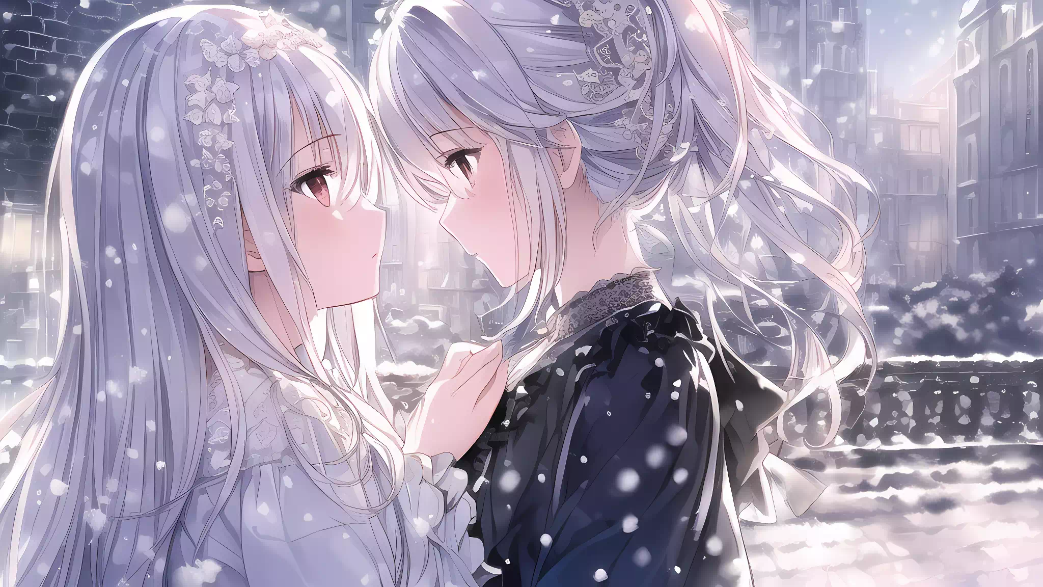 降る雪