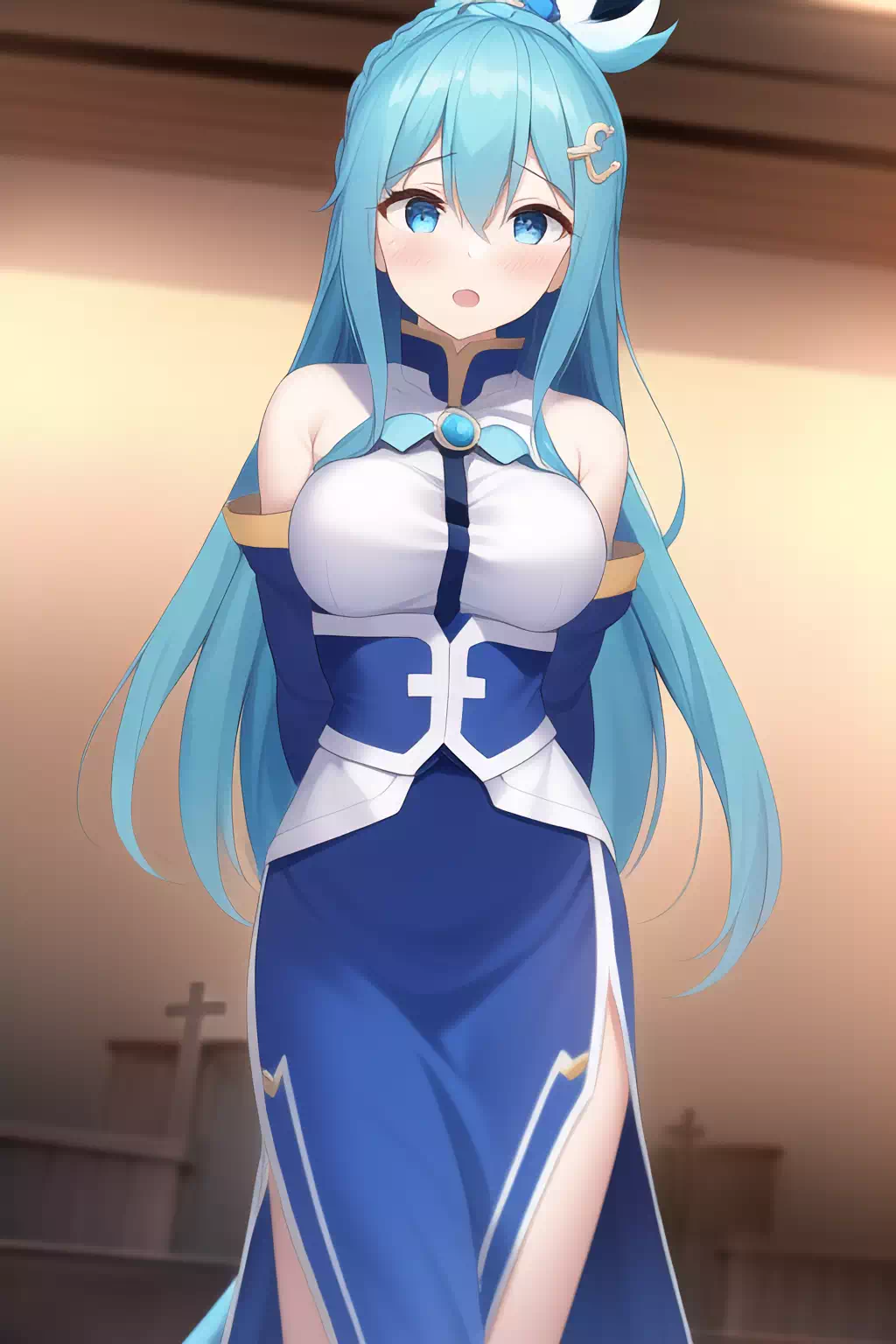 阿??在教堂#②