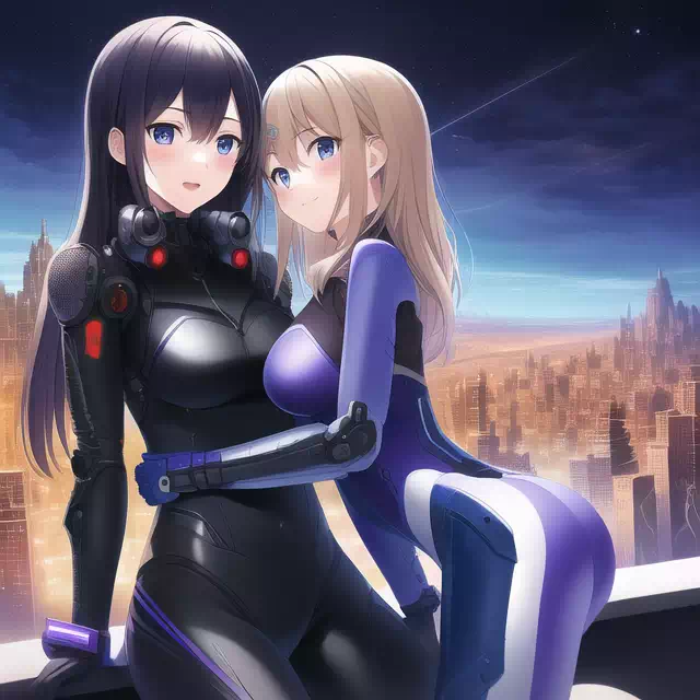 Sci-Fi Girls（2girls）