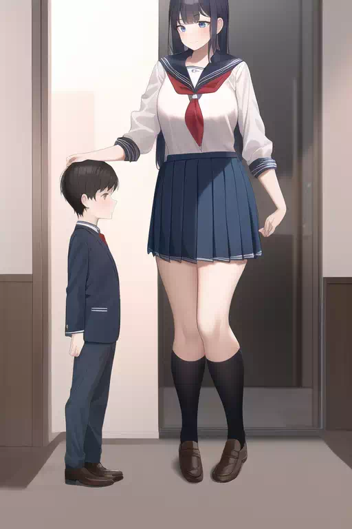おねショタ