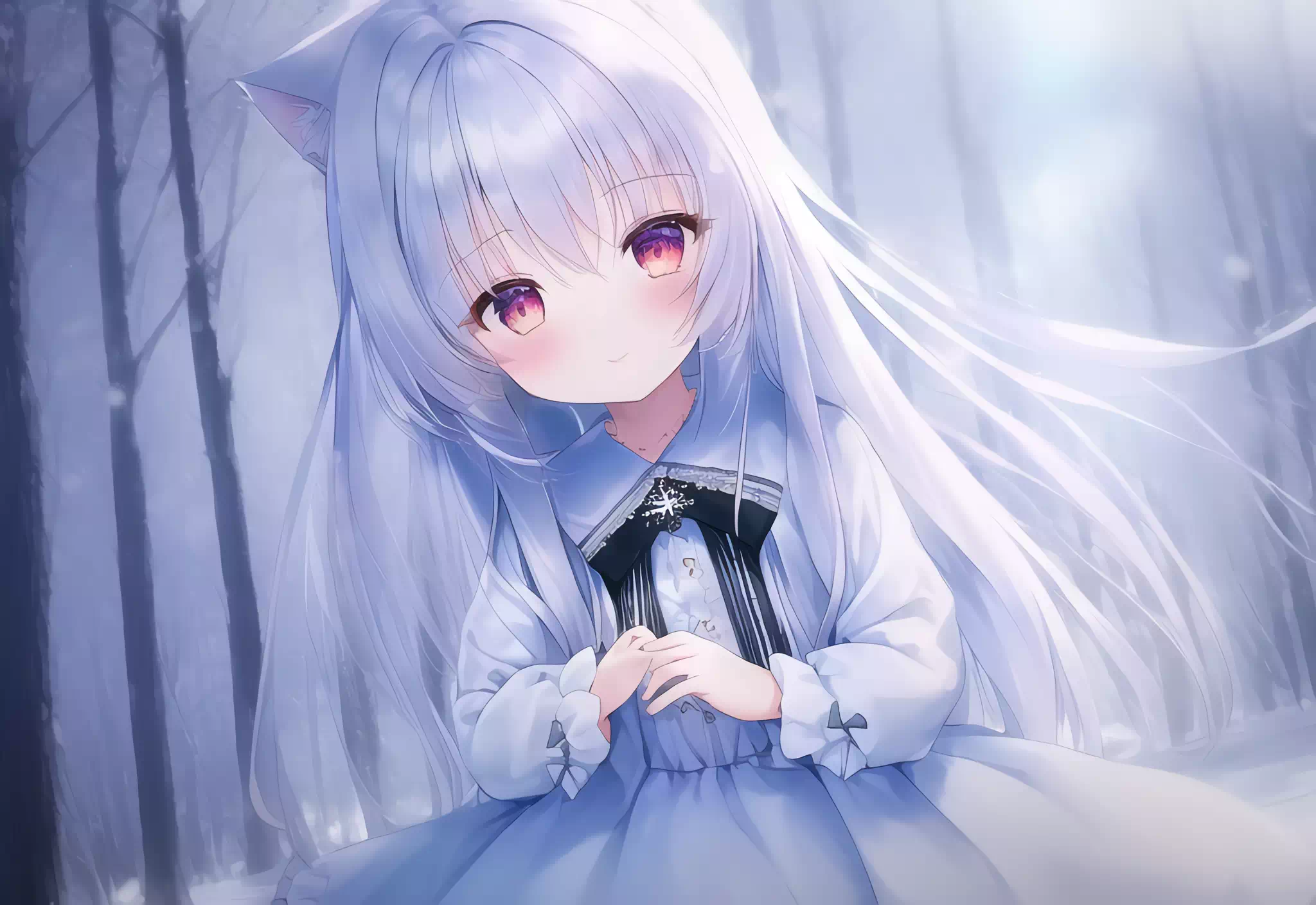 森の中の少女