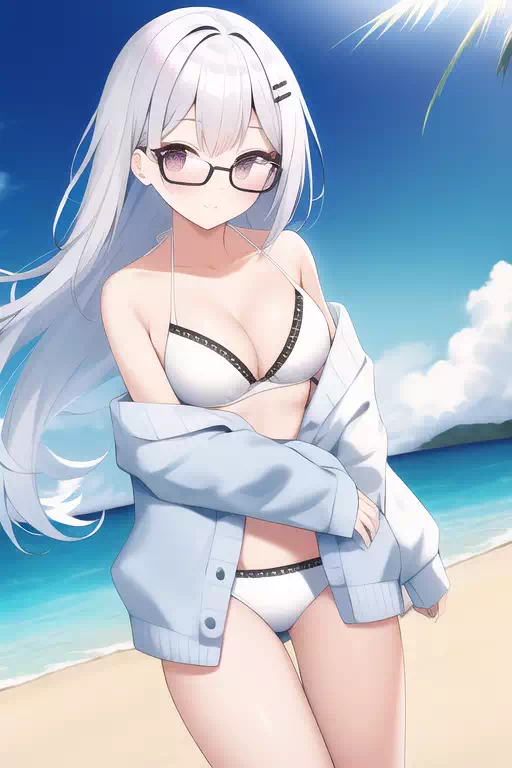 白髪の少女その16