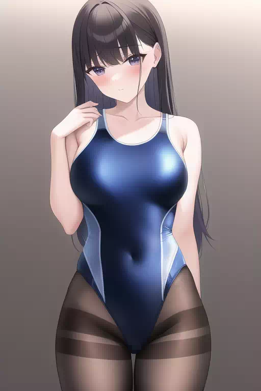 swimsuit with pantyhose!