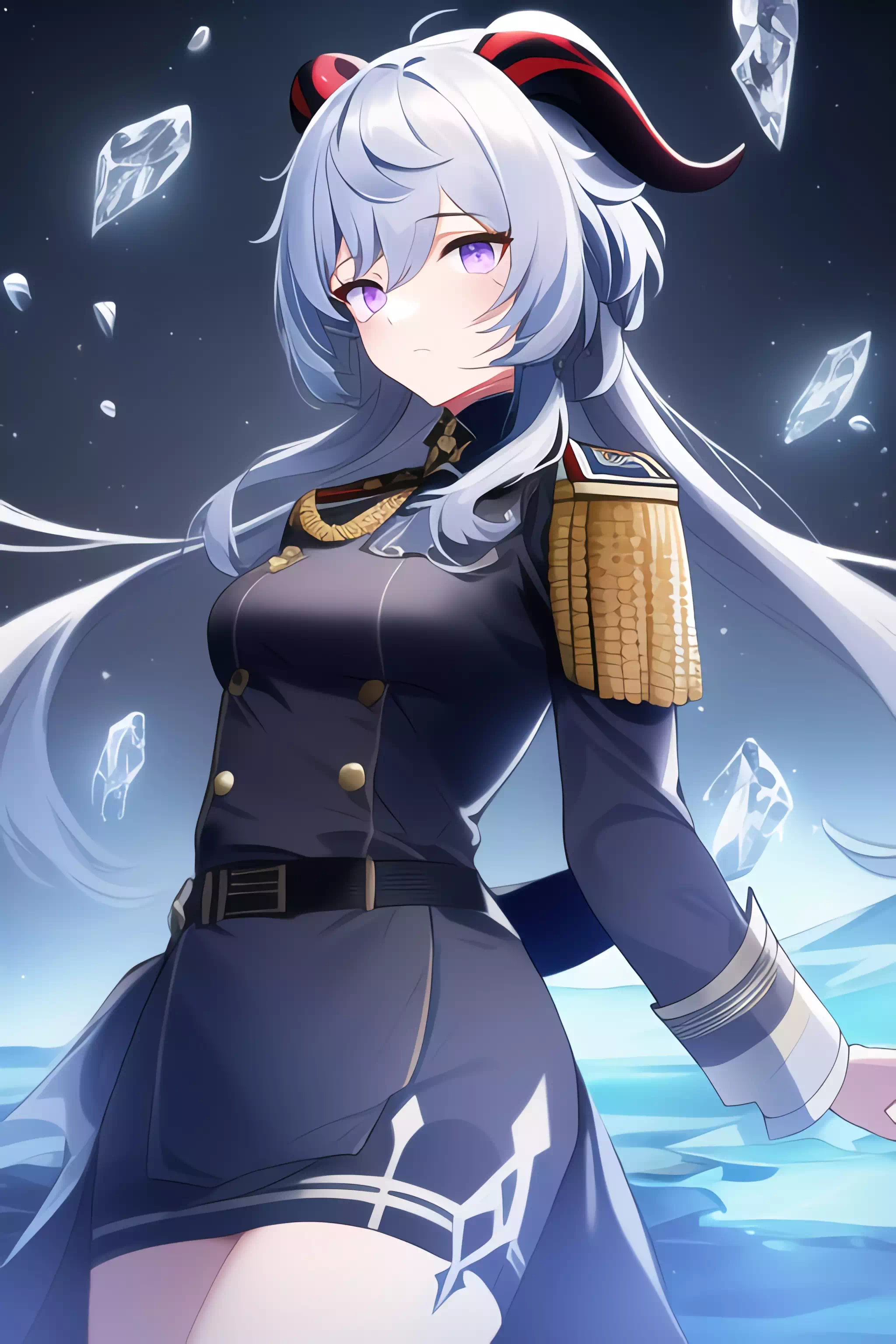 軍服甘雨