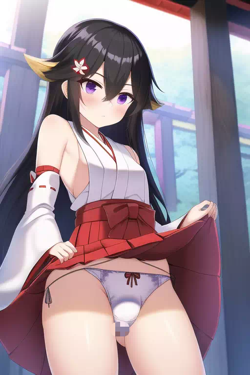 男の娘巫女