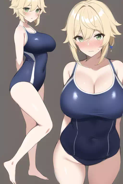 スク水蛍スケッチ