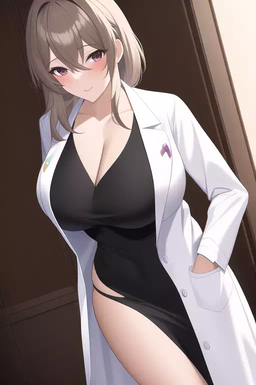 白衣の人妻
