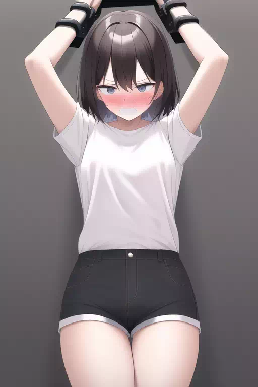 白いシャツの少女その2