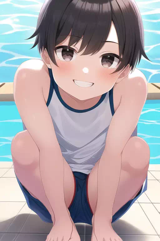 プールサイドショタ