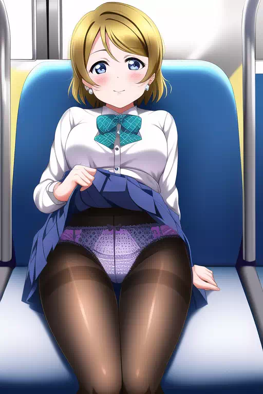 パンチラブライブ　花陽ちゃん